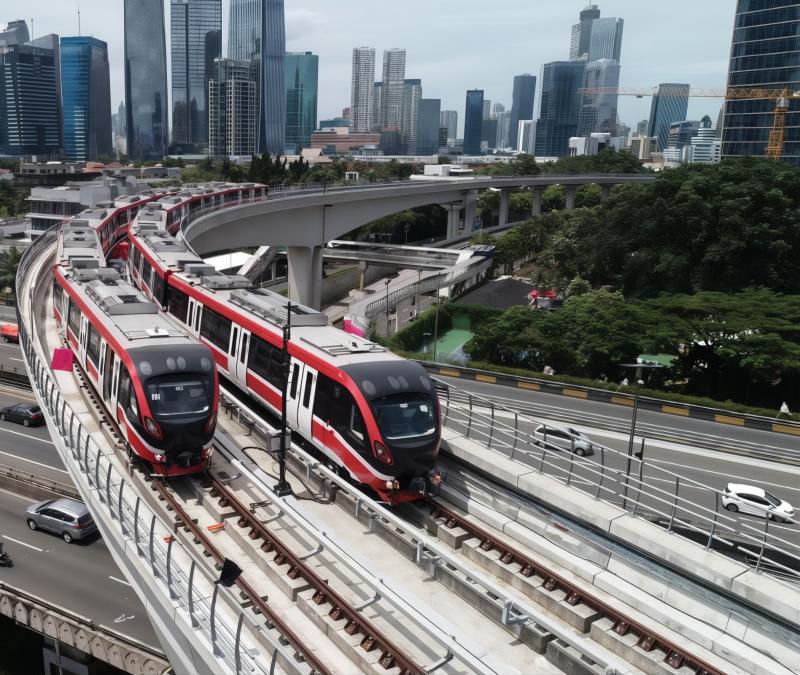 LRT Jabodebek Transportasi Bekasi