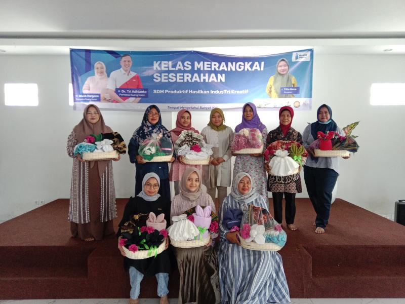 Pelatihan Seserahan bersama Ruang Keren