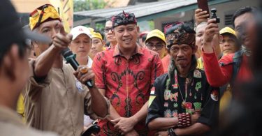 Kehadiran Wali Kota Bekasi di Kirab Budaya Bu An Kiong