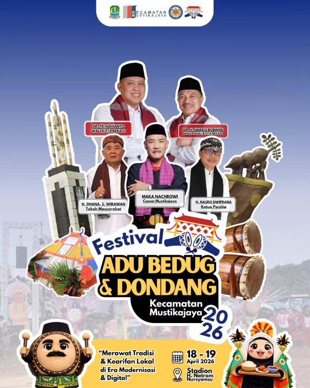 Segera hadir Festival Adu Bedug dan Dondang di Mustikajaya