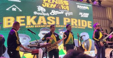 Penampilan Souljah di Bekasi Pride